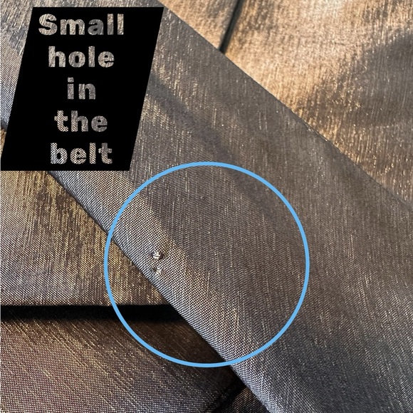 Nicolette Metallic Silver Evening Jacket Rhinestone Belt Formal Blazer 10 Medium - Picture 14 of 16